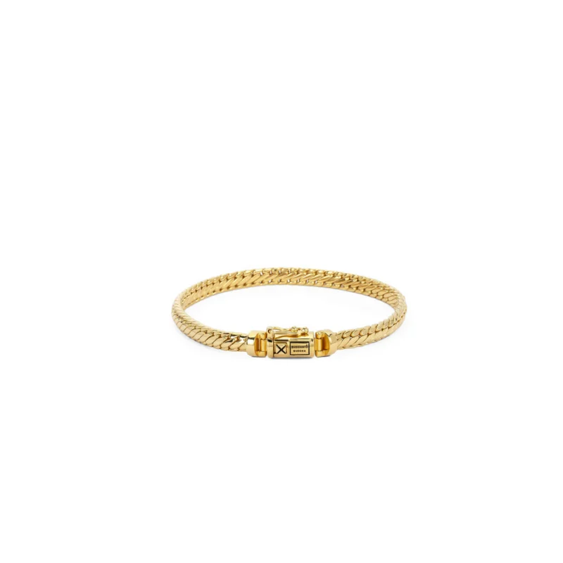 Buddha to Buddha Herrenarmband Ben Mini Gold vergoldet