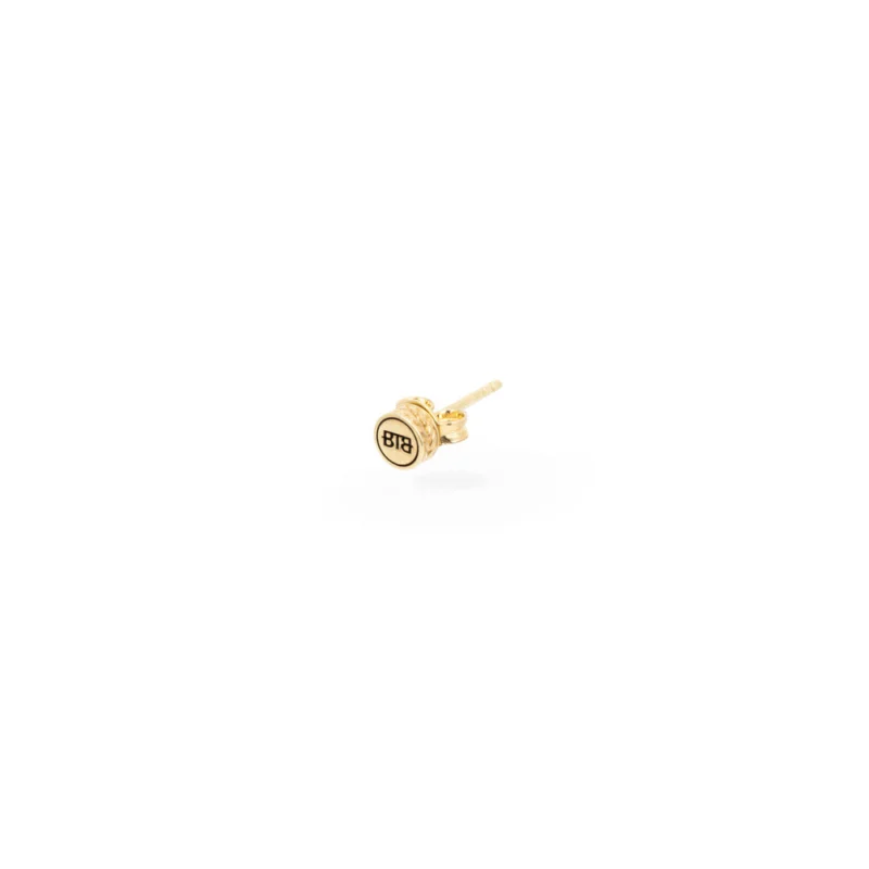 Buddha to Buddha Logo-Ohrstecker Barbara Gold Vermeil