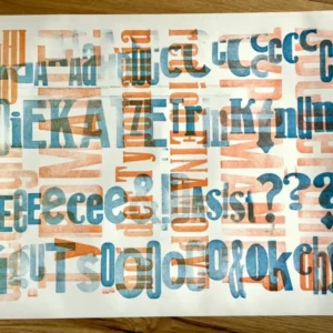 Geschenkbogen Druksel (Offizin Schwarze Kunst)