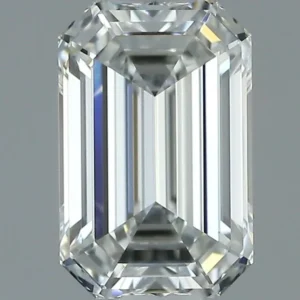 1 Carat Emerald - Natural Diamond - 1.04 - I - FL - VG - EX - EX - Diamonds By Rothschild