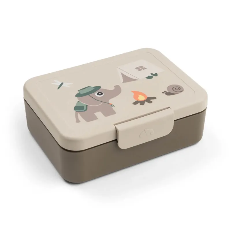 Madkasse m/divider - Tiny trails - Sand