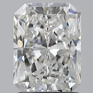 1.5 Carat Radiant - Natural Diamond - 1.5 - E - VS2 - VG - EX - EX - Diamonds By Rothschild