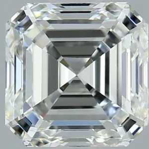 2 Carat Asscher - Natural Diamond - 1.8 - I - VS1 - EX - EX - EX - Diamonds By Rothschild