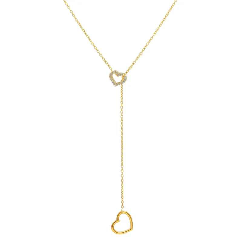 18 Karat Gold - 750 Herz Halskette - 260409