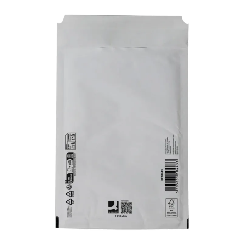 Q-CONNECT Luftpolstertasche D 4/14 A5 weiß