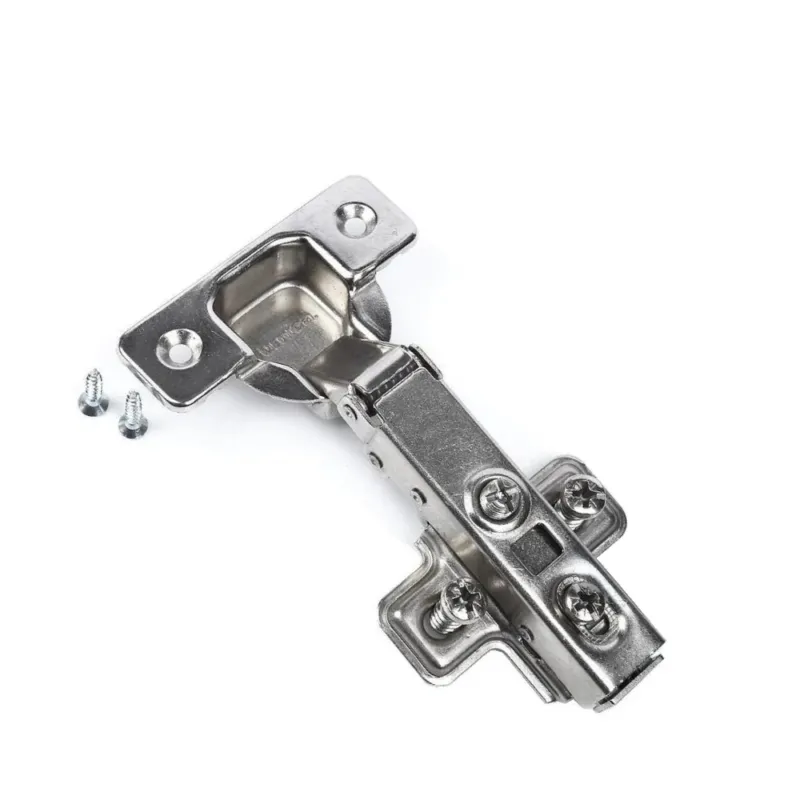 110° Soft-Close Scharnier Topfband, H0 Montageplatte mit EURO Schrauben, Eckanschlag – Furnica