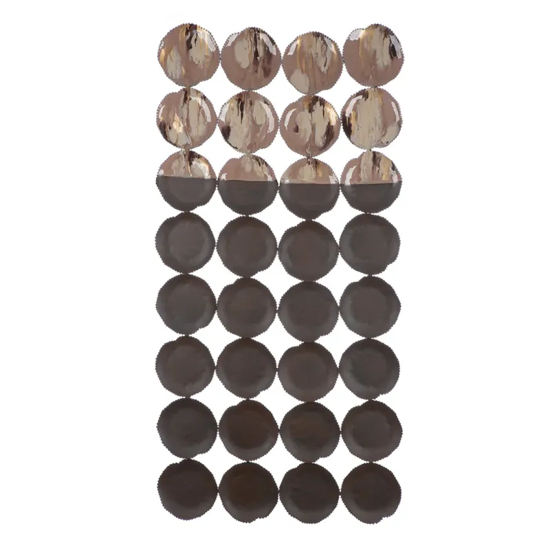 Wandrelief – Eisen Material, Glänzende Oberfläche, Mattes Finish - Tinnum | Gilde