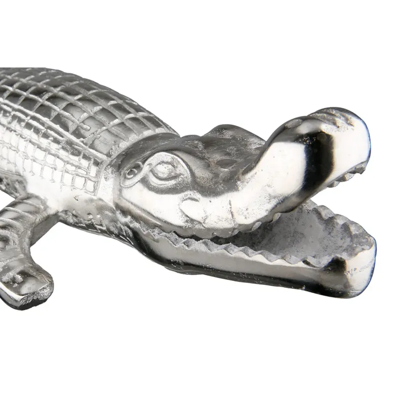 Figur – Krokodil Design, Schuppen Struktur, Antik Finish - Spike | Gilde
