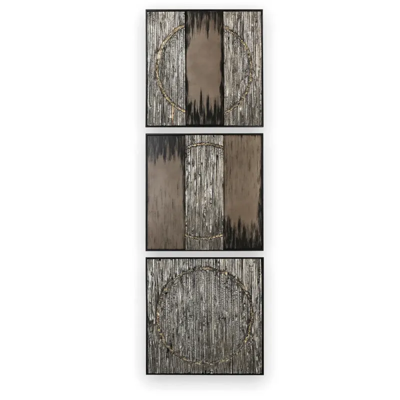 Wandbild – Strukturierte Oberfläche, Edle Goldoptik, Dreidimensionale Wirkung, 60 cm hoch - Miracle | Gilde