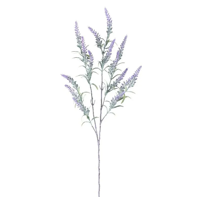 Kunstpflanze - Violetter Lavendel Spray, Kunststoff, Handgefertigt | PTMD
