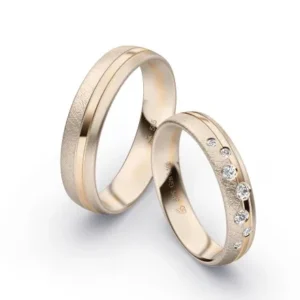 Rauschmayer Trauringe mit 7 Brillanten 0.1 ct. - 73-50036