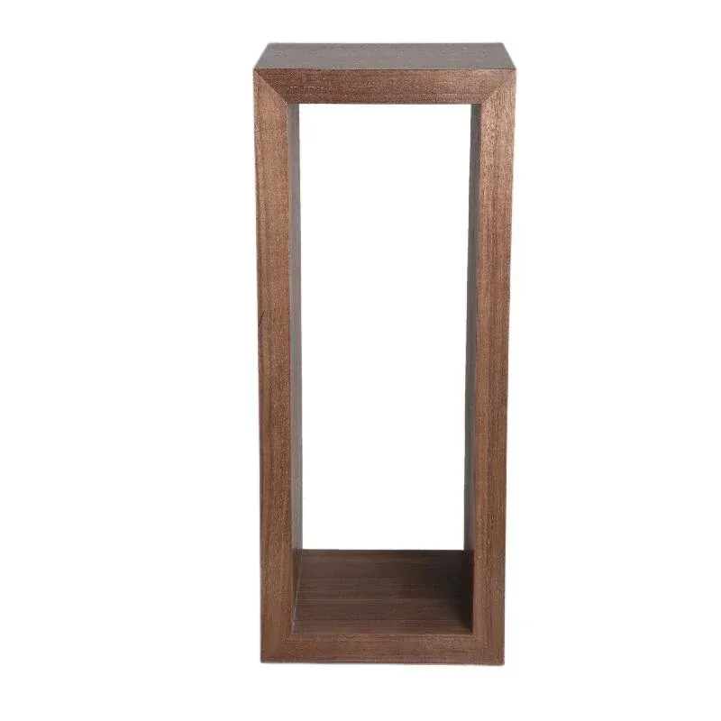 Säule – Holzfurnier, Offenes Design, Rechteckige Form, Natur – Tiess | PTMD