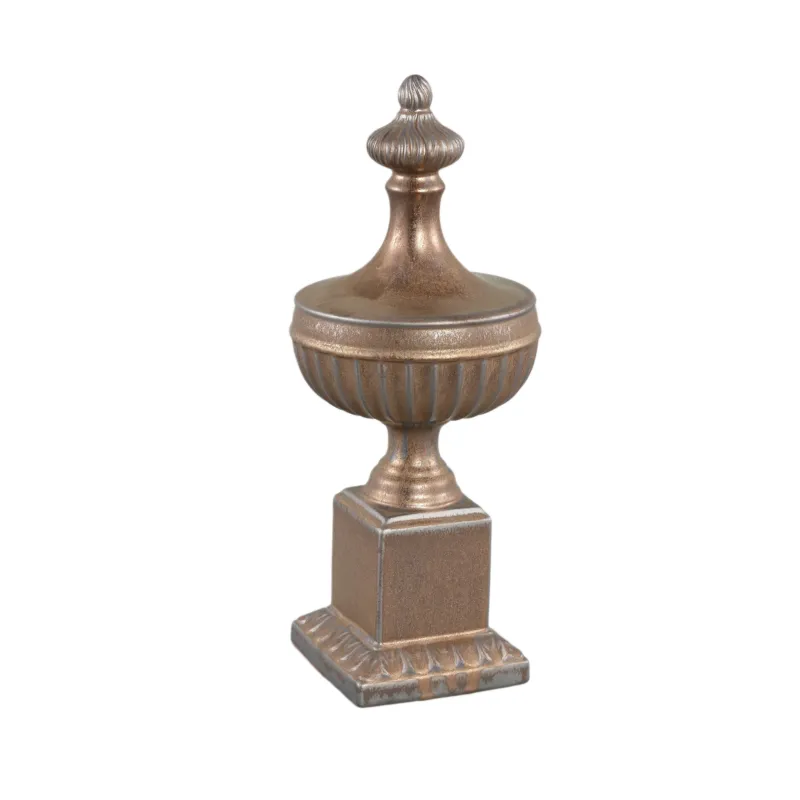Statue – Antikes Design, Keramik Material, Bronze, L – Kristifor | PTMD