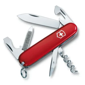 Victorinox Sportsmann Red Taschenmesser mit Gratis Gravur - 0.3803