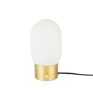Tischlampe Urban Charger Gold mit USB-Ladeanschluss von Zuiver