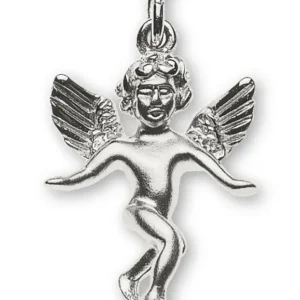 Anhänger Engel Weissgold 750