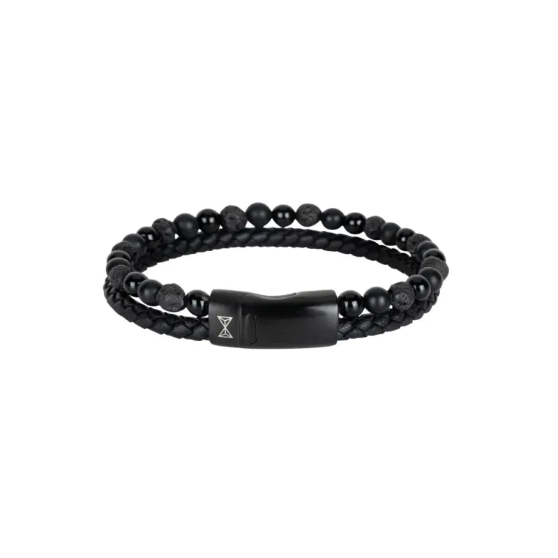 AZE Jewellery Herrenarmband Blackmore-Black