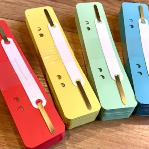 Heftstreifen 25 Aktendullis Papier Wekre° - Polly Paper - Umweltfreundliche Schreibwaren