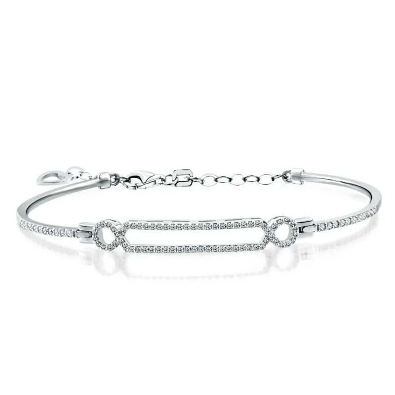 Elegantes Goldarmband mit Diamanten (14K / 18K) - BL0000612