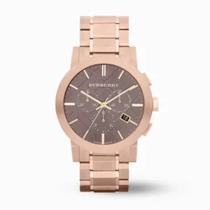 Burberry Unisex Chronograph in Roségold "The City" - BU9353