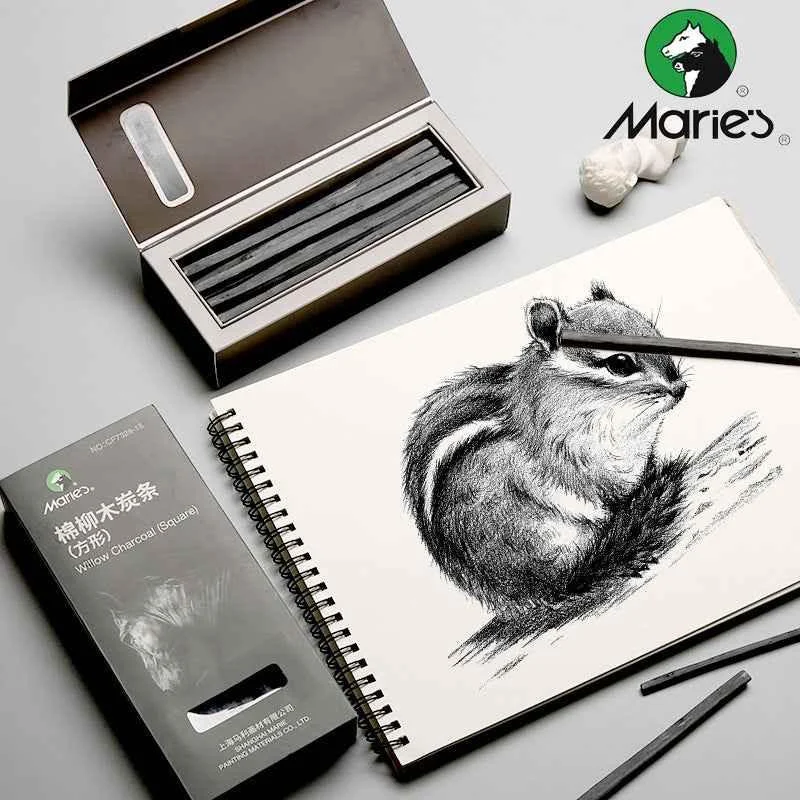 Maries Artists' Drawing Willow Charcoal 15PCS
