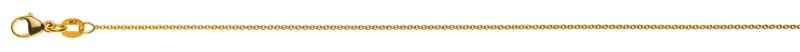 Collier Rundanker Gelbgold 750 ca. 1.1mm
