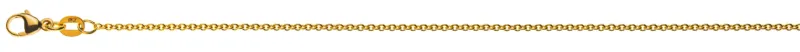Collier Rundanker Gelbgold 750 ca. 1.6 mm