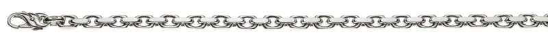 Collier Anker geschliffen Weissgold 750 ca. 5.0mm