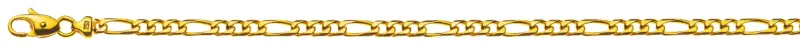 Collier Figaro Gelbgold 750 ca. 4.0mm