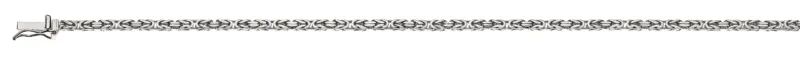 Armband Konigskette Weissgold 750 2.0 mm