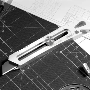 Deli Multi-Function Stainless Steel Utility Knife — 6-in-1 Art Knife