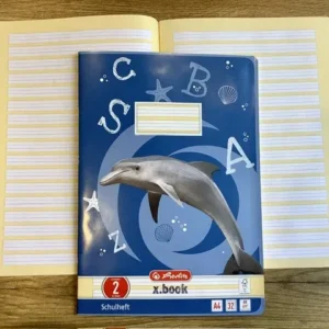 Schulheft A4 Lin.2 Doppelheft 32 Blatt Herlitz