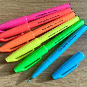 Brush Sign Pen neon Faserschreiber Pentel°