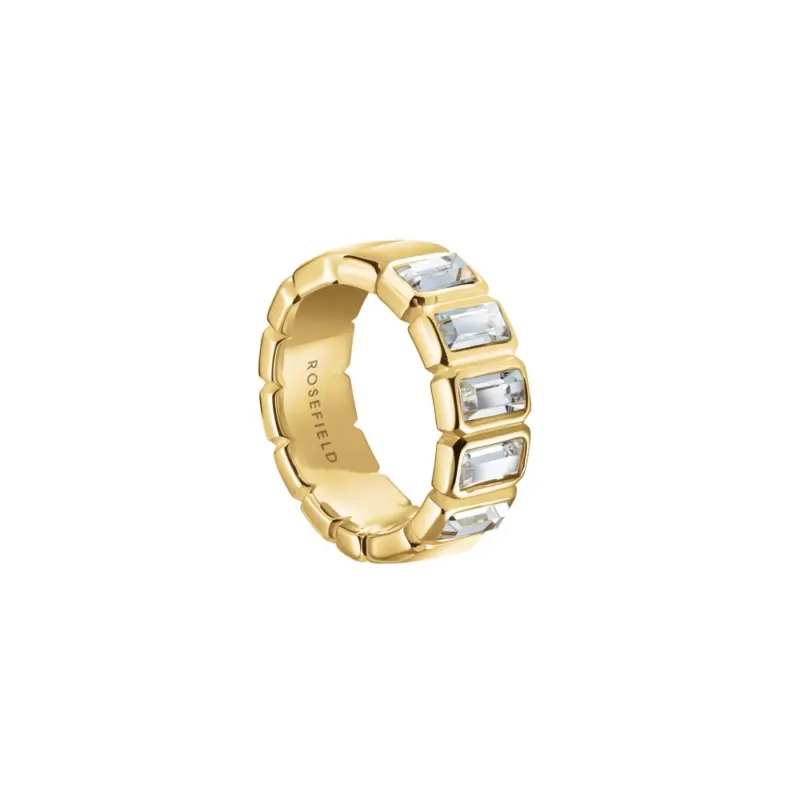 Rosefield Ring Iconic Octagon Gold