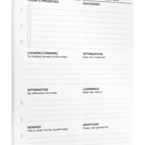 Journal - Insert Sheets (English)