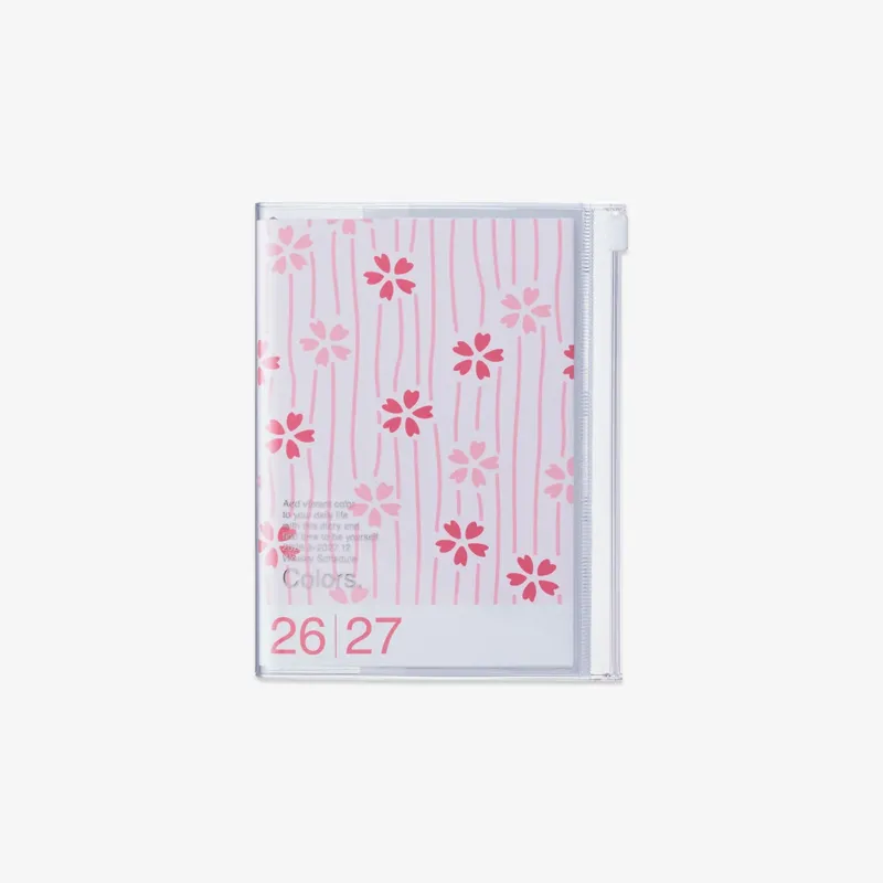CALENDAR SEP 2026 - DEC 2027 A6 // CHERRY BLOSSOM