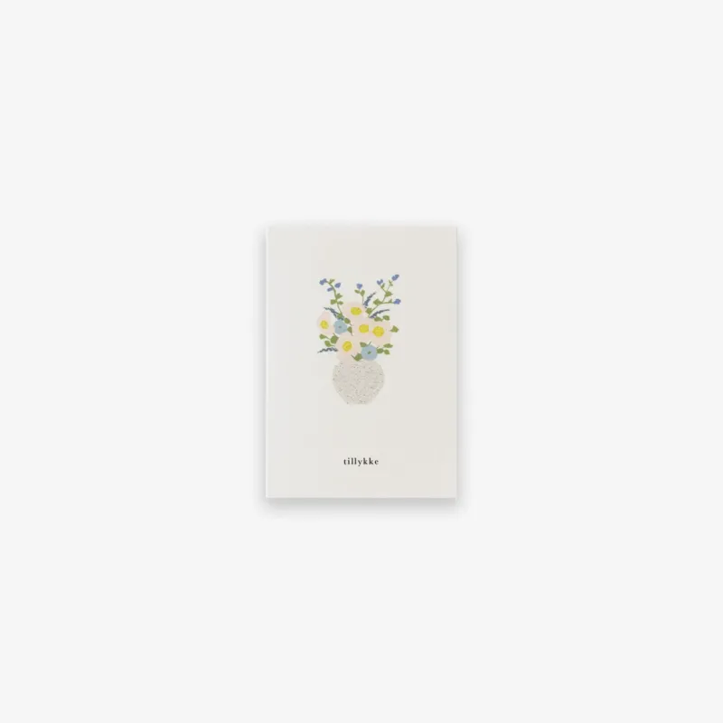 SMALL GREETING CARD // FØDSELSDAGSBLOMSTER (DANISH)