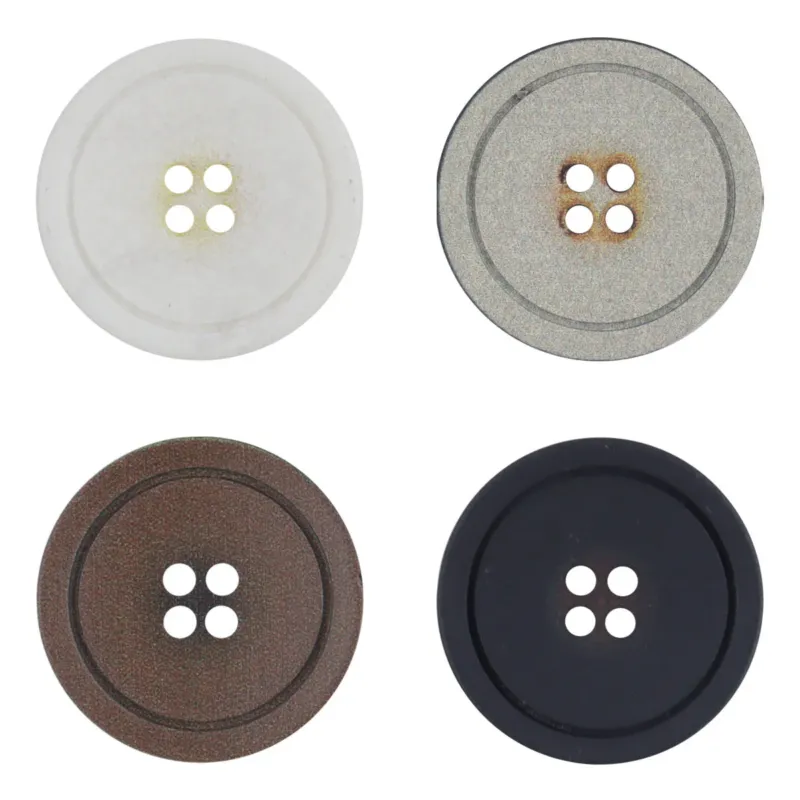 Frosted Granular Resin Buttons for Casual Workwear Pants 30pcs
