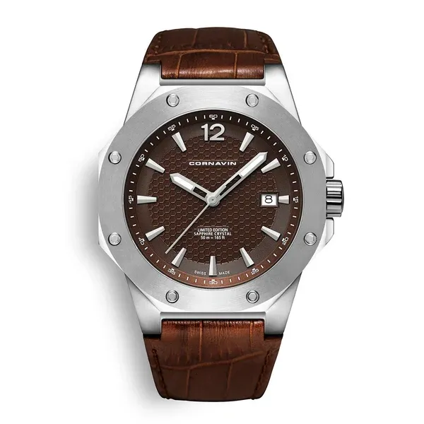 Cornavin Downtown 3-H Limited Edition Herrenuhr - CO 2021-2003