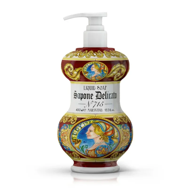 Delicate Hand & Face Soap 400 ml - N.° 715 Domina Gli Albarelli - |VESIMI Design| Luxury Bathrooms and Home Decor