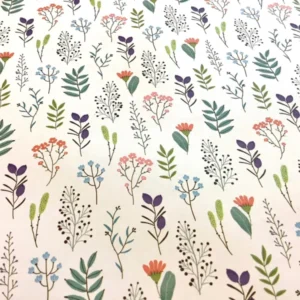 Geschenkpapier Natura Blumen 50x70 Recyclingp. - Polly Paper - Umweltfreundliche Schreibwaren