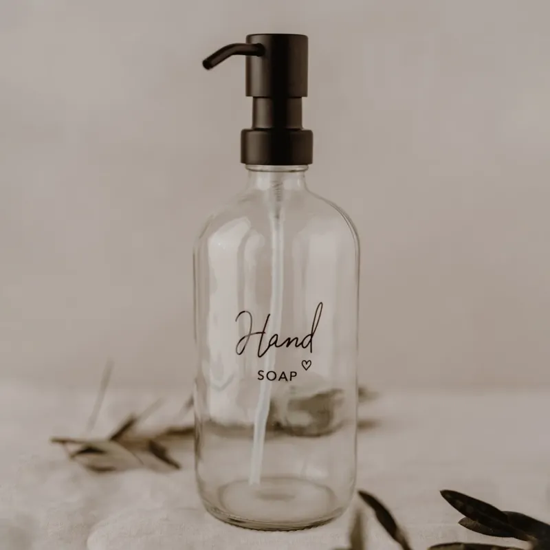 Seifenspender Handsoap transparent 500ml