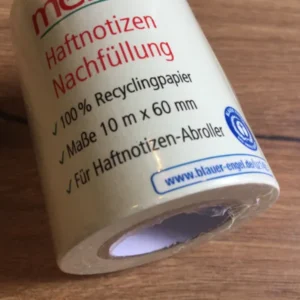 Refill Haftnotiz 10m-Rolle gelb