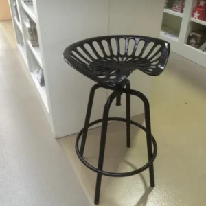 Barstuhl schwarz, Hocker Metall, Barhocker schwarz Metall