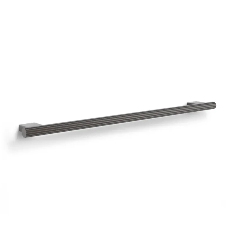 Luxury Aluminium Mocca Dark Brown Towel Rail 60cm - |VESIMI Design| Luxury Bathrooms and Home Decor