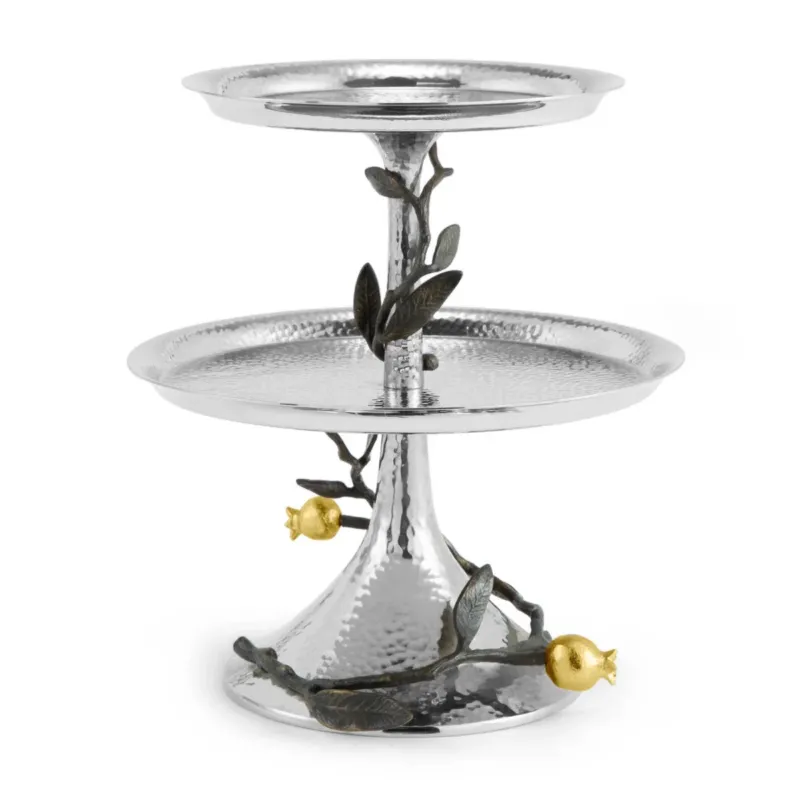 Pomegranate 2-Tier Etagere by Michael Aram