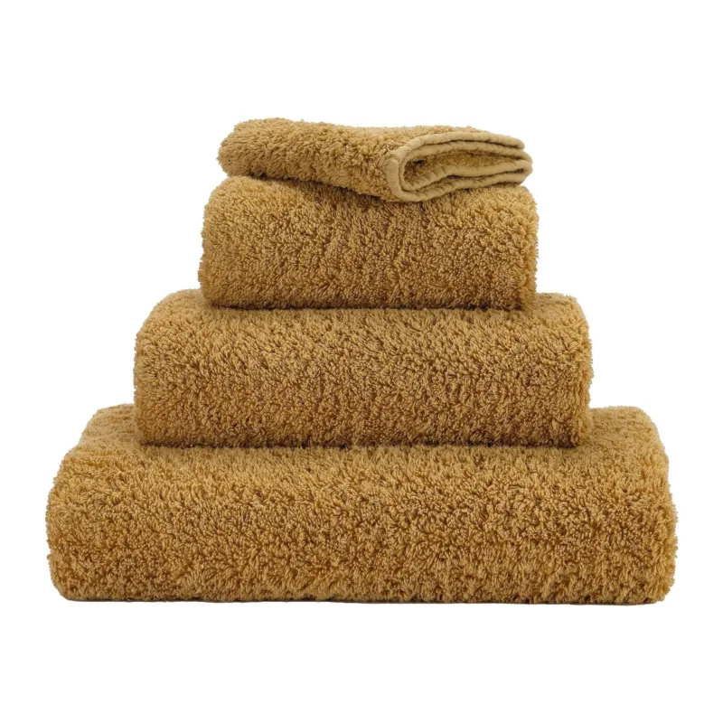 Rich Yellow Super Pile Bath Towels by Abyss & Habidecor | 840 Gold - |VESIMI Design| Luxury and Rustic bathrooms online