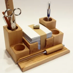 Kompaktbüro Buche groß - Polly Paper
