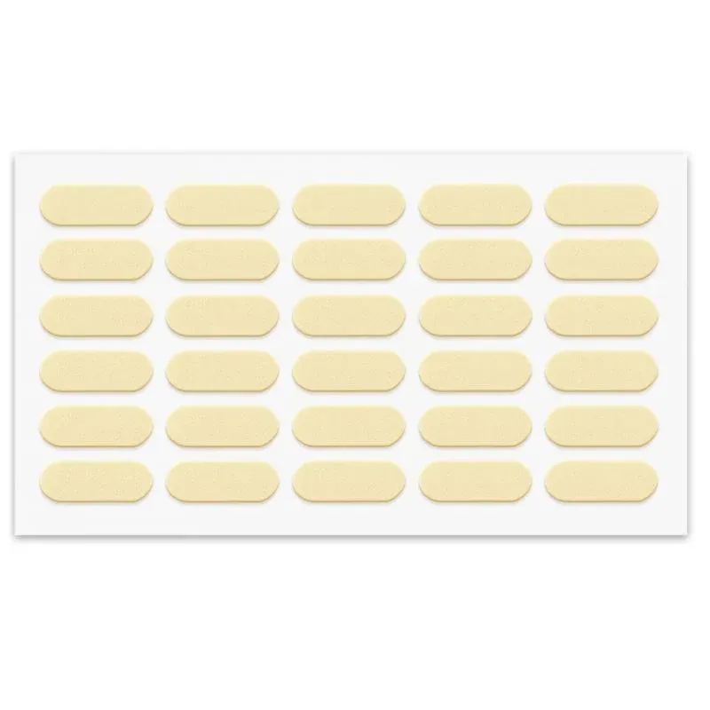 Selbstklebender Elastikpuffer 8x22mm - Beige NTP Beige